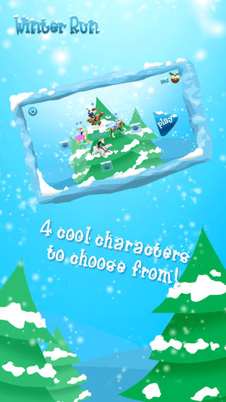 【免費遊戲App】Winter Rage Run: A Frozen Winterland Adventure-APP點子