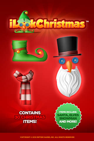 iLookChristmas: A holiday themed photo app screenshot 4