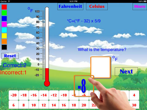 Kids temperature measurement,(age 6-8) screenshot 2