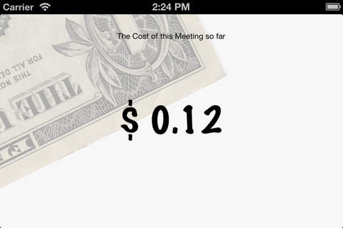 iMeeting Cost screenshot 2
