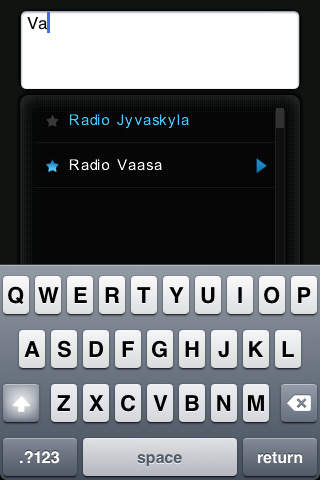 Radio player Finland screenshot 3