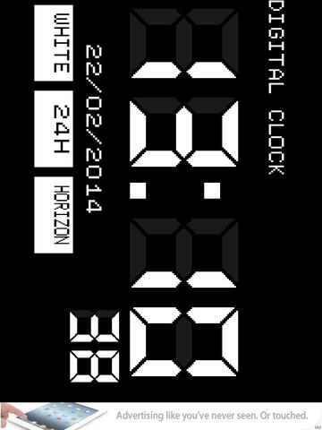 【免費工具App】Digital clock[Simple]-APP點子