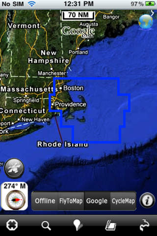 Marine: Cape Cod - GPS Map Navigator