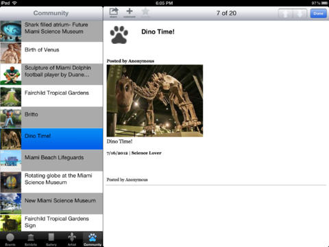 MIA - Museum Info App for iPad screenshot 3