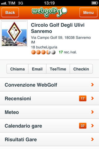 WebGolf screenshot 2