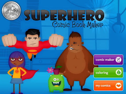 Superhero Comic Book Maker HD - by Duck Duck Moose