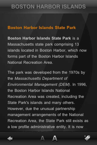 Boston Harbor Islands World Travel screenshot 2