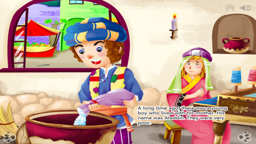 Aladdin - bedtime fairy tale Interactive Book iBigToy