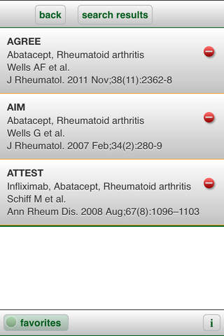 Acronym Finder Rheumatology screenshot 3