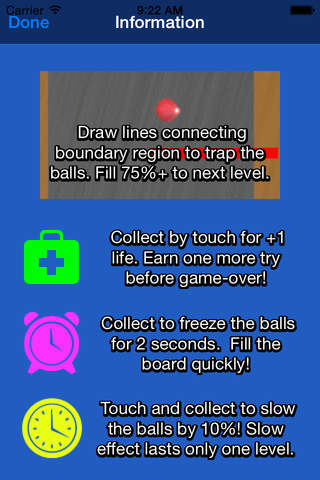 Super Jezzball Touch -  Action Puzzle Trapping Game screenshot 2