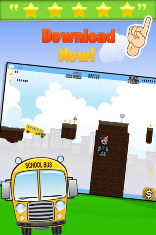 Crazy School Bus Race screenshot 3