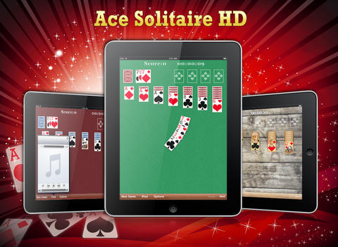 【免費遊戲App】Ace Solitaire HD-APP點子