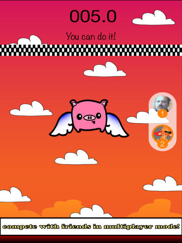 【免費遊戲App】Pig Wings : An Epic Attempt to Fly-APP點子