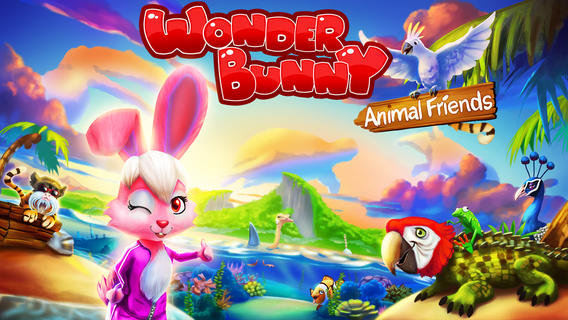 Wonder Bunny Animal Friends - A Fingerprint Network App