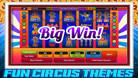 Circus Slots Pro - Fun Casino Jackpot Mania