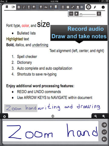 Office Note - Word processor with handwriting Editor for Google Docs lite