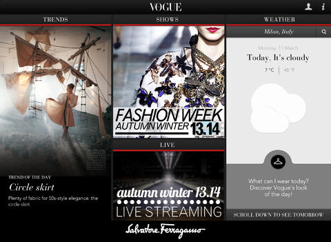 【免費生活App】Fashion in Vogue-APP點子