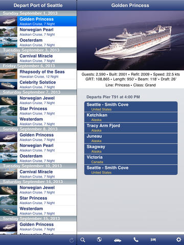 【免費旅遊App】CruiseSchedule Port of Seattle-APP點子