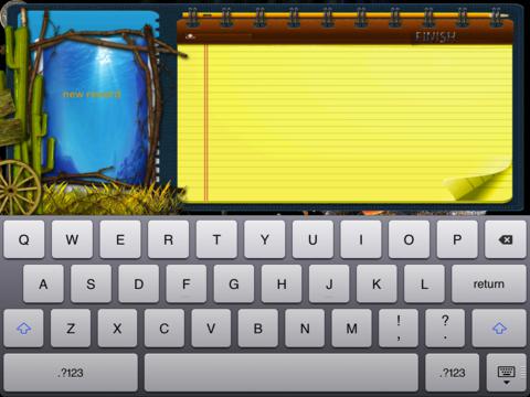 notepad fish screenshot 2