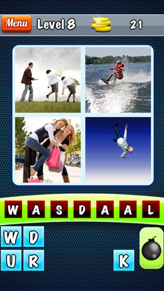 【免費遊戲App】Photo Puzzle - 4 Pictures 1 Word-APP點子