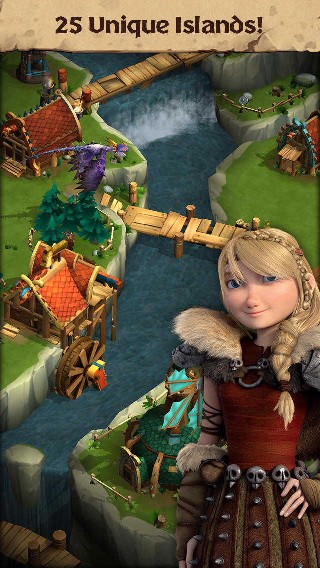 Dragons: Rise of Berk  Screenshot