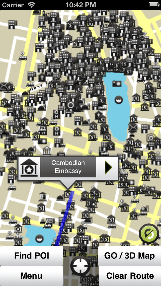 Vietnam GPS Map Navigator Screenshot 2