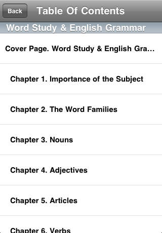 Word Study & English Grammar screenshot 2