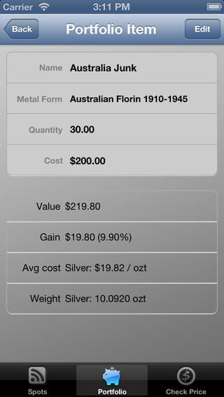 【免費財經App】Junk and Silver Coin Calculator Lite-APP點子