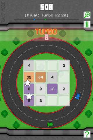 Puzzle Racers: 2048 Turbo screenshot 4