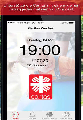 Caritas Wecker screenshot 2