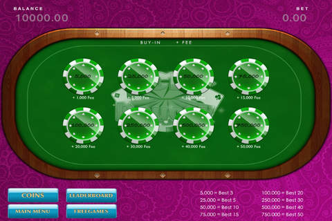 Acey Deucey - Double Down Poker Game screenshot 3
