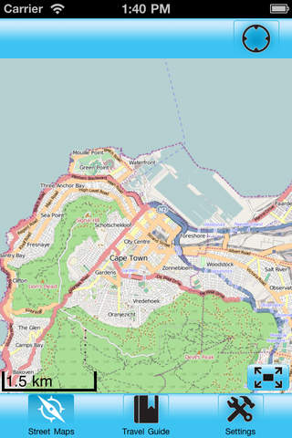 Cape Town Street Map Offline