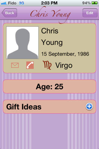 Birth Date - Birthday Reminders screenshot 2