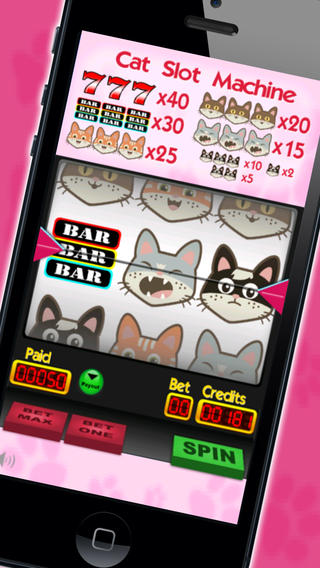 Cat 777 Slot Machine - FREE Chip to Chase Lotto