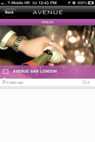 Avenue Bar screenshot 3