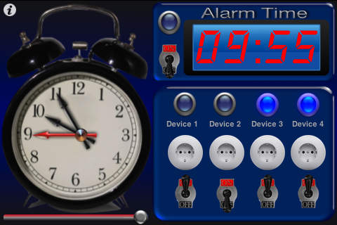 Alarm Clock with Remote Power Control screenshot 4
