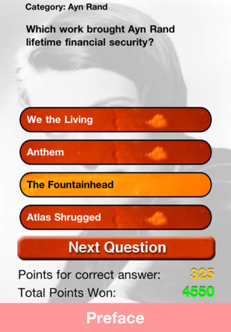 【免費書籍App】Ayn Rand Quiz-APP點子