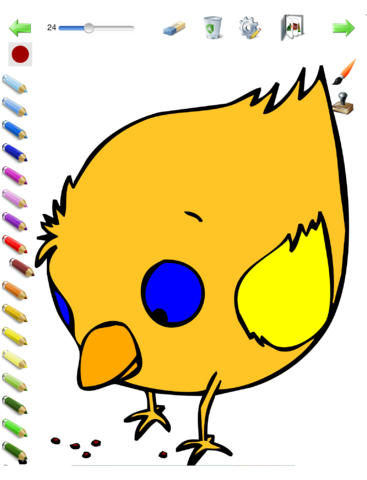 免費下載娛樂APP|The Coloring book for iPad - Great drawings for all tastes and ages to color with many colored pencils, multiple forms of brush and stickers app開箱文|APP開箱王