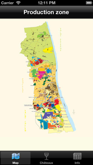Enogea Bordeaux Map - Médoc 1