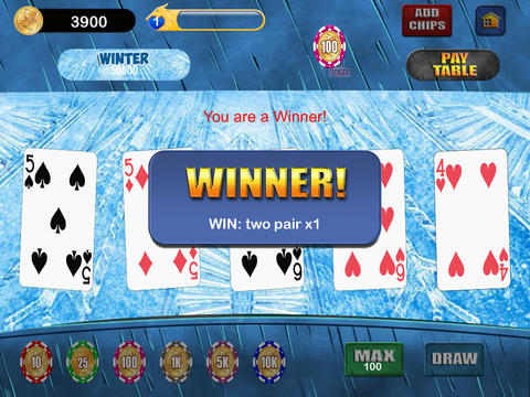 【免費遊戲App】Free Frozen Wonderland Snowman Video Poker- The Fun Winter Style Casino Card Game-APP點子