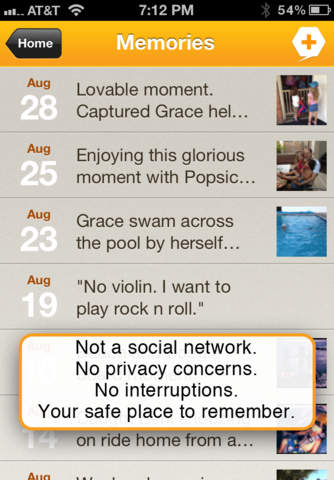 Memory Hive — Save the big little moments screenshot 2