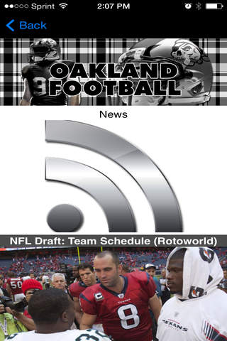 Football STREAM+ - Oakland Raiders Edition screenshot 3