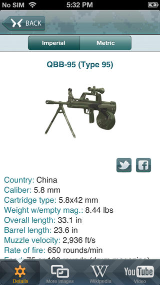 【免費教育App】Modern Weapons Machine Guns (Encyclopedia of Guns)-APP點子