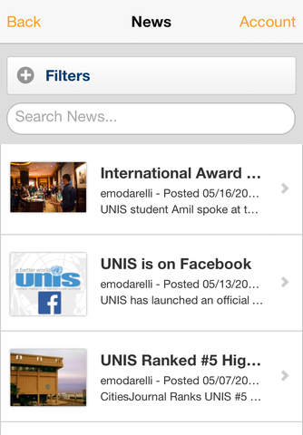 United Nations Intl School screenshot 3