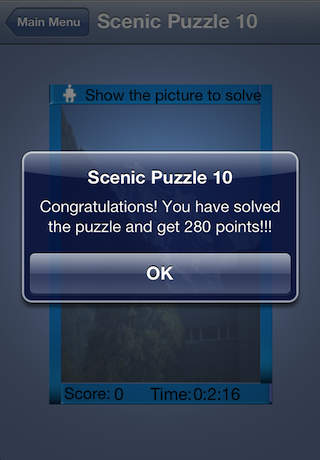 Scenic Puzzle screenshot 4