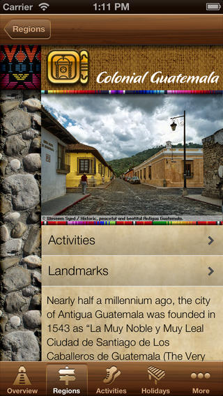 【免費旅遊App】My Guatemala country guide-APP點子