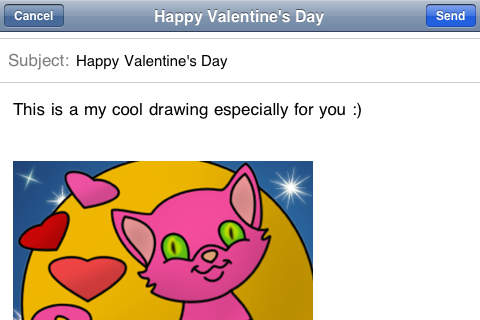 Coloring Book - Valentines screenshot 4