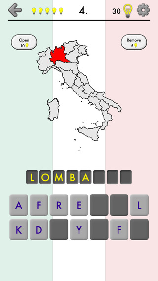 免費下載遊戲APP|Italian Regions - The Flag, Capital and the Map of Italy - From Piedmont to Sicily app開箱文|APP開箱王