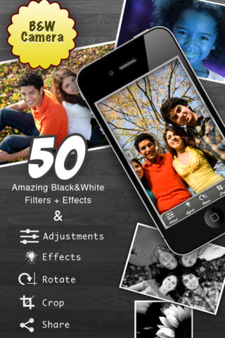 【免費攝影App】Black & White Cam by ChromaPix-APP點子