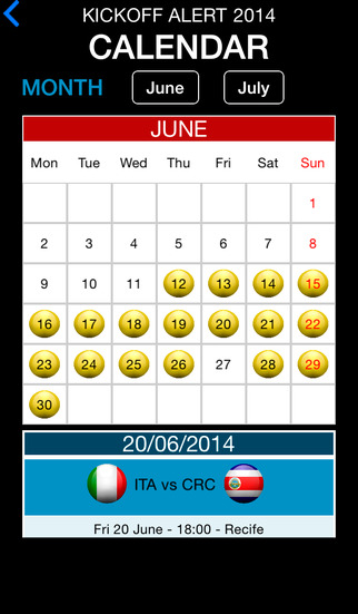 【免費運動App】Kickoff Alert 2014 Lite-APP點子